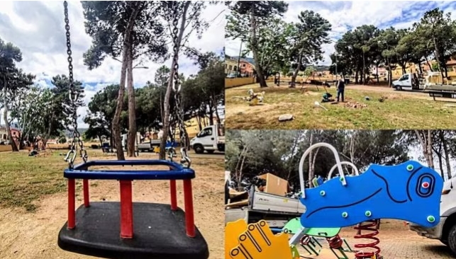 Capoterra, baby vandali scatenati nel parco Liori: distrutti i giochi per i bimbi disabili