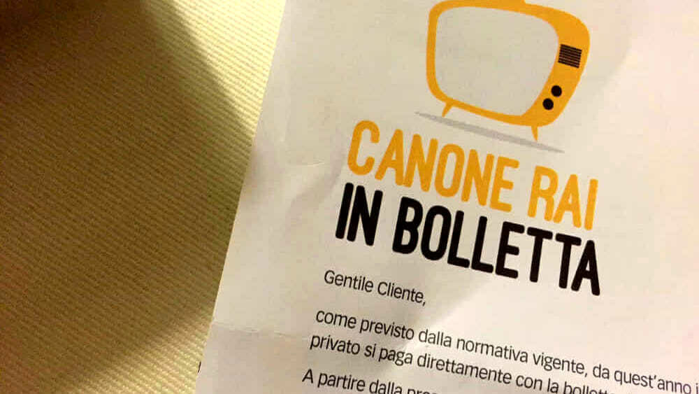 Via il canone Rai, dal 2024 gli italiani non lo troveranno più nella bolletta della luce