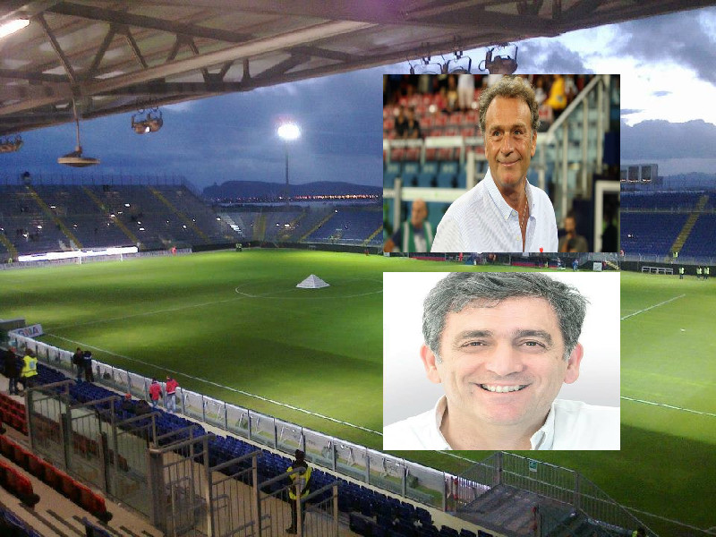 Stadio Is Arenas, tutti assolti per i reati più gravi: esultano Massimo Cellino e Mauro Contini
