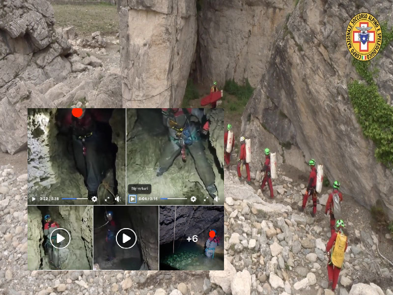 Urzulei, speleologo principiante e la compagna salvati dentro una grotta si vantano: “Un vero acquapark”