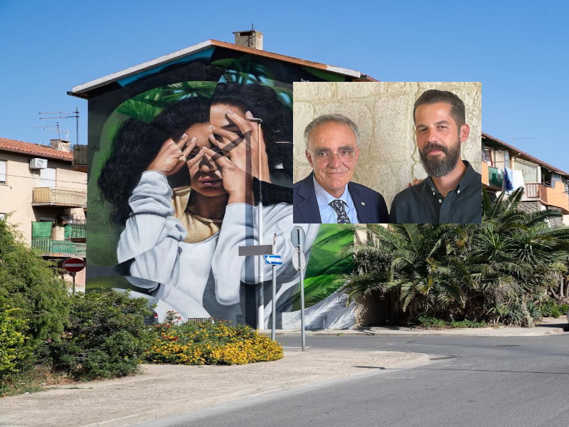 Quartu nuovo murale dedicato a Santa Lucia: “Un’opera già citata dai principali canali della street art”