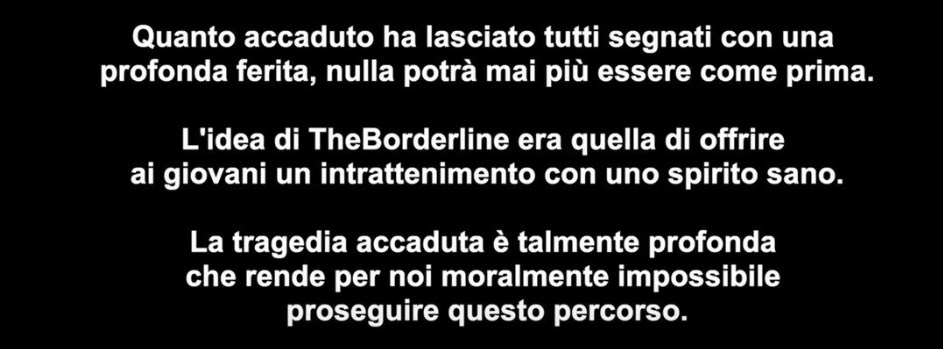 La tragedia di Manuel: i The Borderline chiudono il loro profilo e lasciano Roma