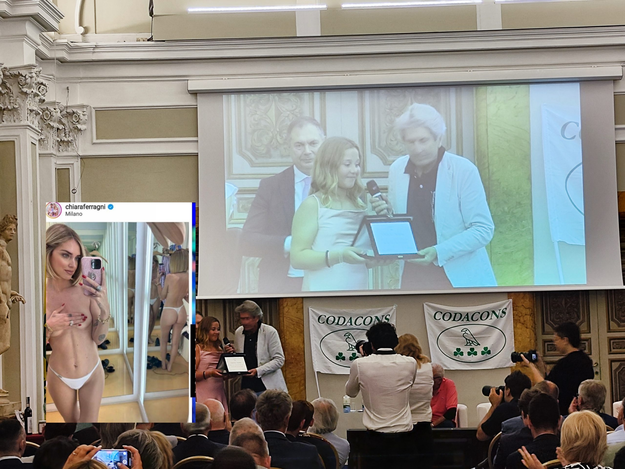 Premiata la giovane sarda che ha criticato Chiara Ferragni: “Per sentirsi liberi non serve pubblicare foto nudi”