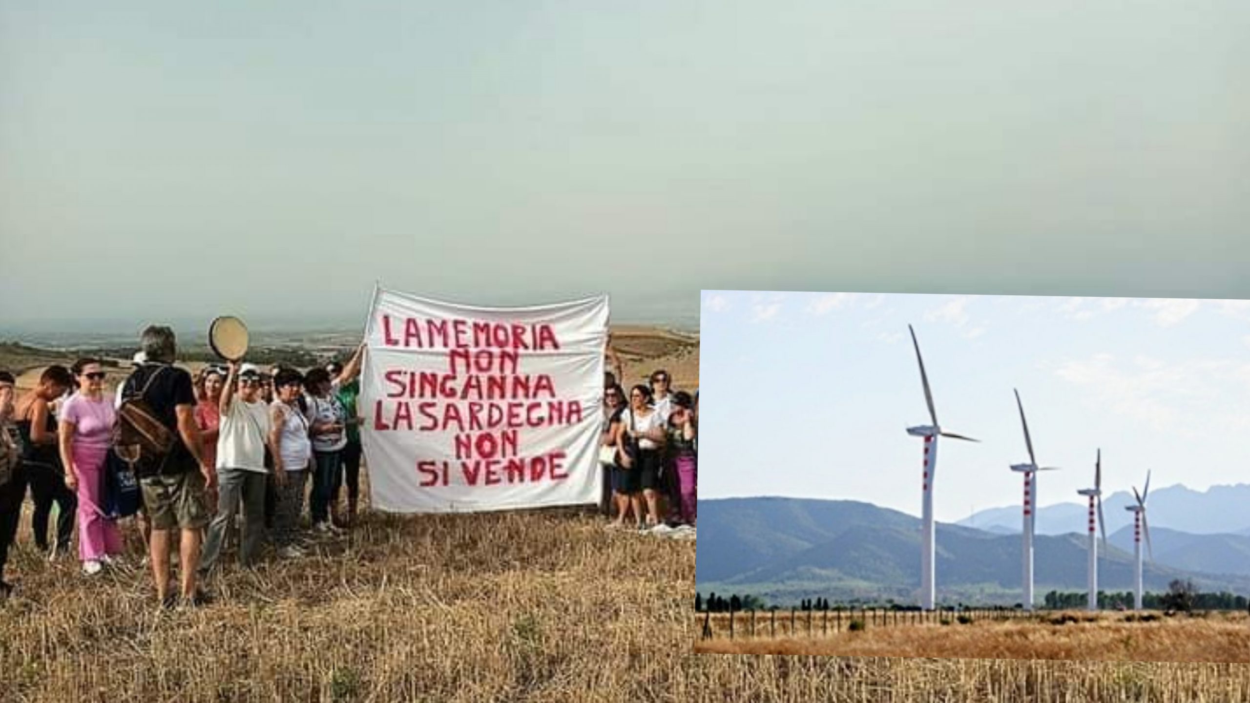 Tra Sanluri e Villanovaforru la prima torre del parco eolico contrastato dai sindaci