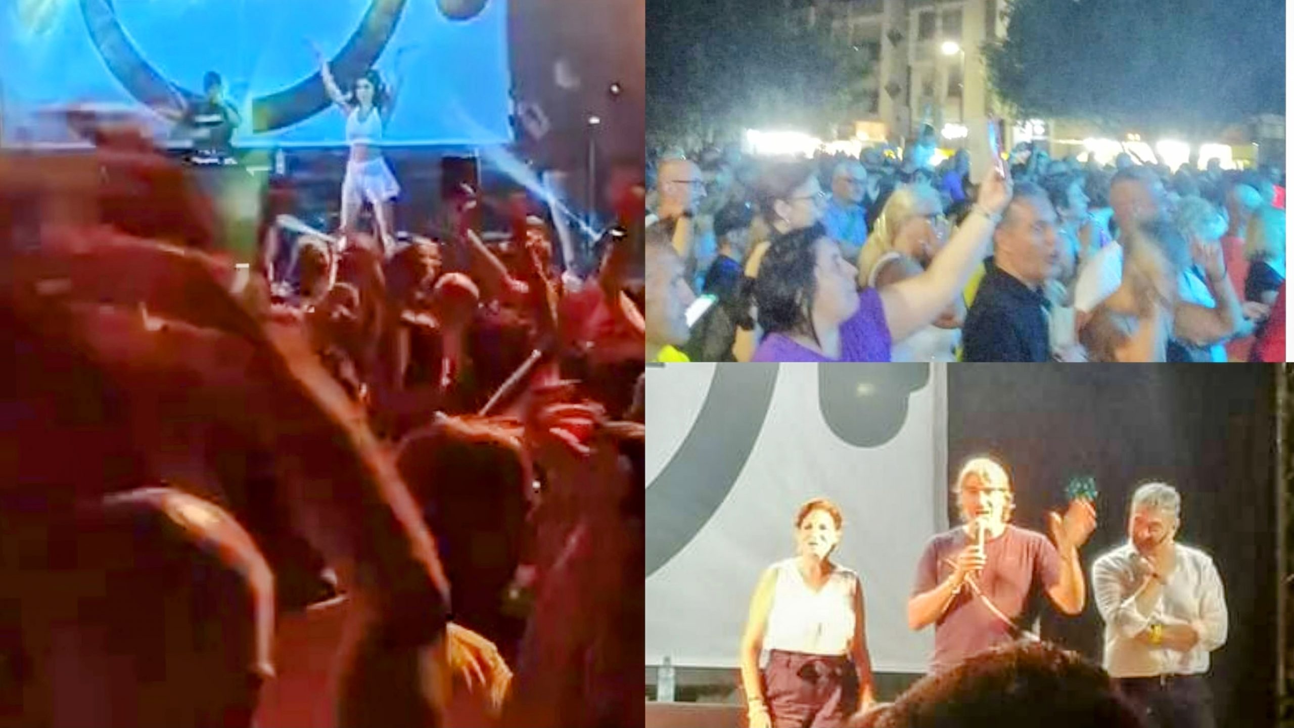 Centinaia di persone in festa a Monserrato per la prima serata musicale in piazza