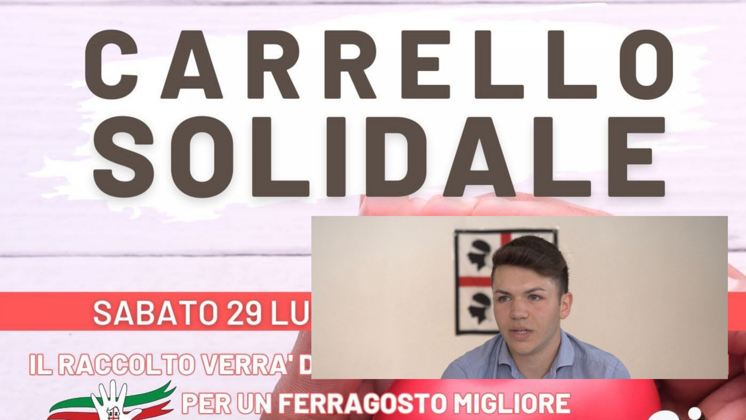 Capoterra, carrello solidale per un ferragosto più sereno