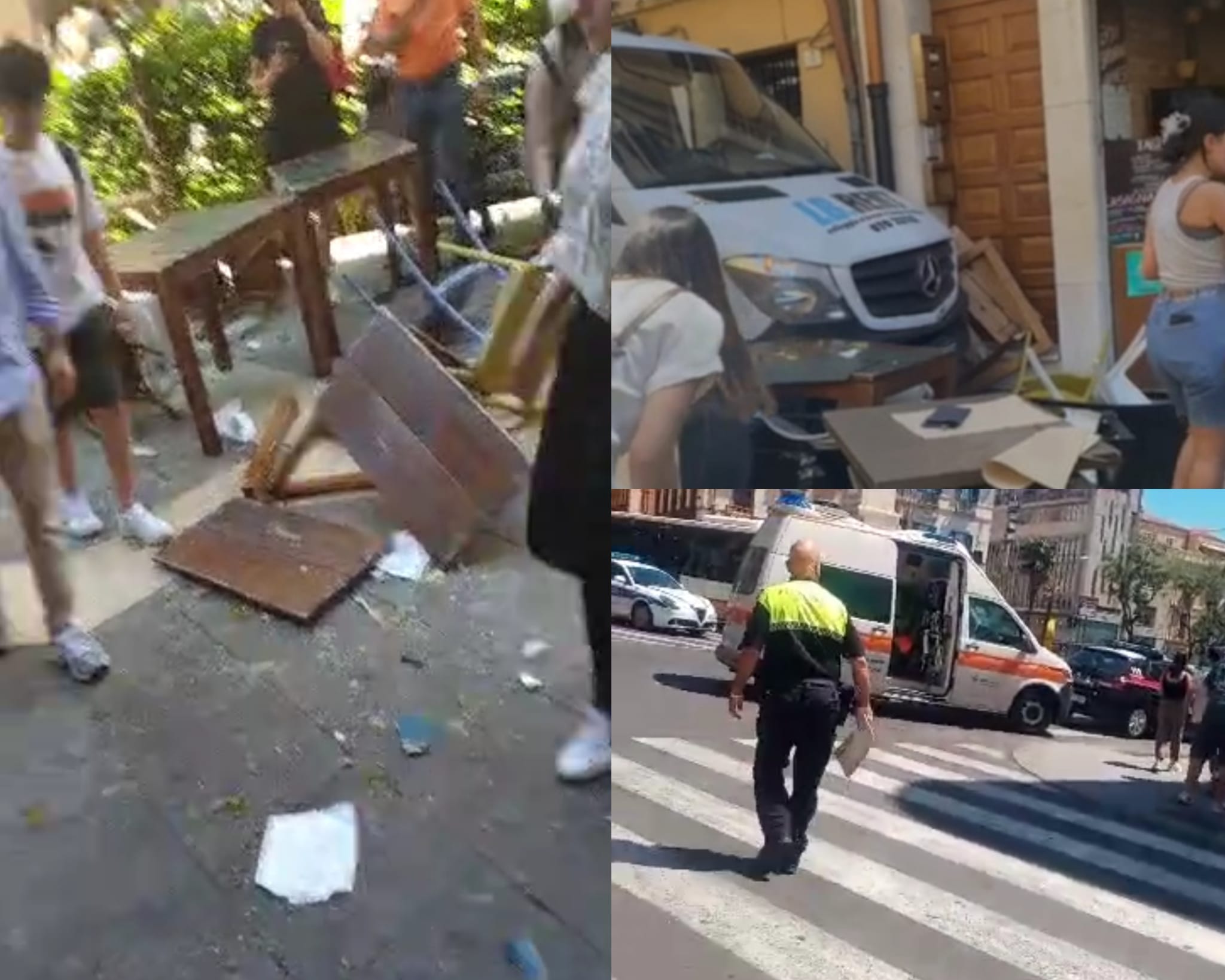 Cagliari, 15 feriti dal camion che piomba sui tavolini dei locali: tragedia sfiorata nel Corso (VIDEO)