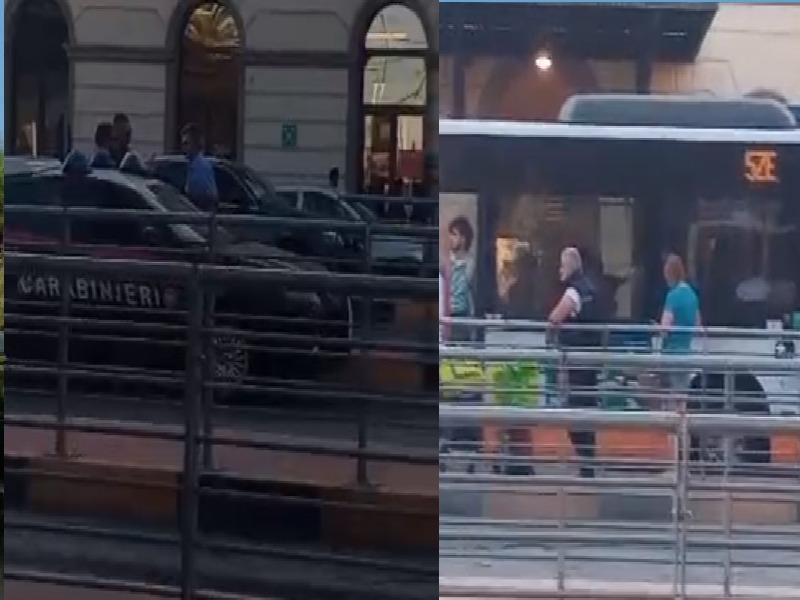 Cagliari, donna molestata a bordo del bus in piazza Matteotti: nordafricano in fuga