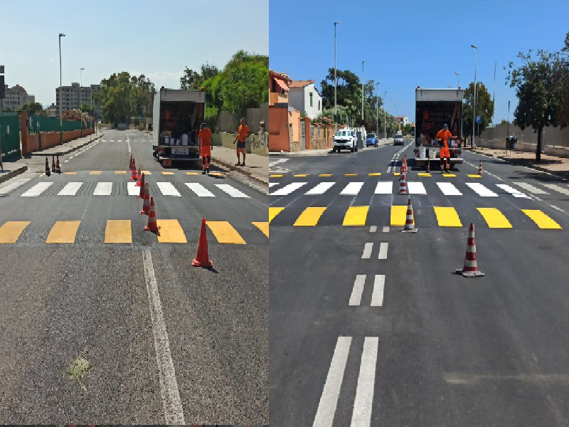 Quartu, ecco i dossi in via Beethoven e via Pitz’e Serra: stop alle folli corse in auto
