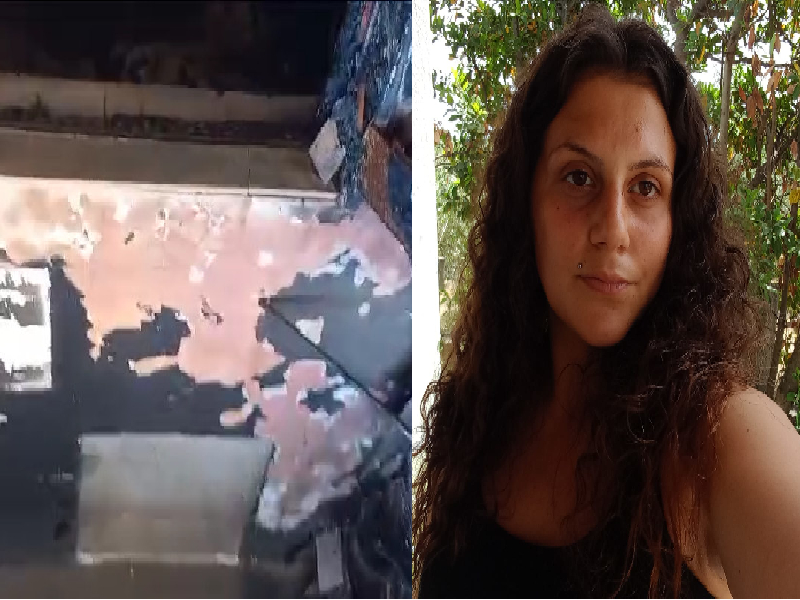 Quartu, l’angoscia di Naomi: “Casa incendiata e distrutta, ho 4 figli e non so dove andare”