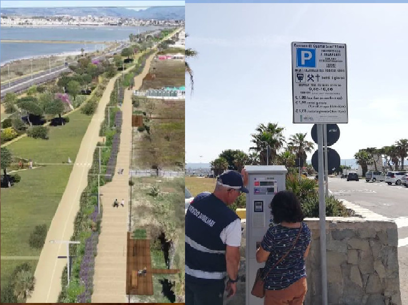 Quartu, mare sicuro per gli automobilisti: parcheggi confermati nella nuova pineta del Poetto