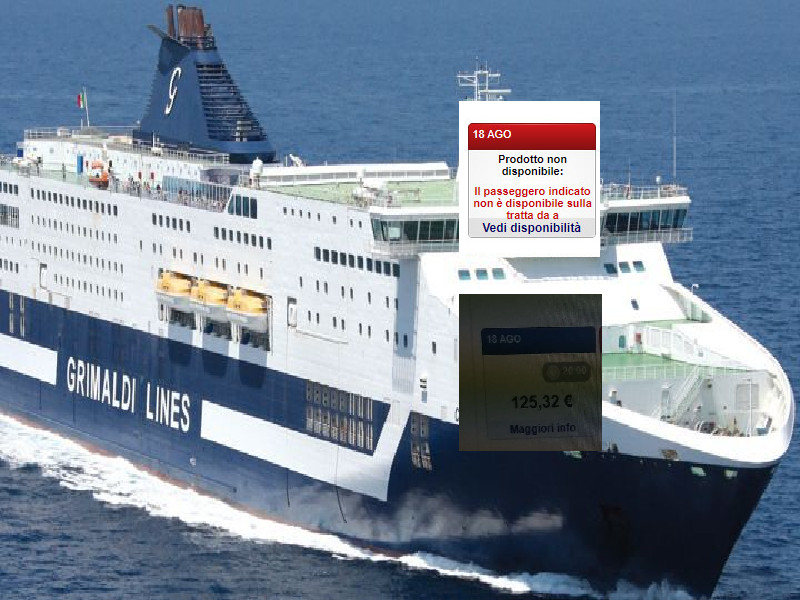 Sardegna, incubo continuità anche via mare: “Nessun posto ai sardi per Civitavecchia ma spazi certi per i non residenti”