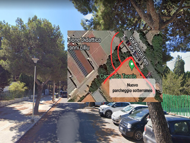 Cagliari, guerra sul parcheggio sotterraneo tra Monte Urpinu e le scuole: “Spariranno alberi e un campo sportivo”