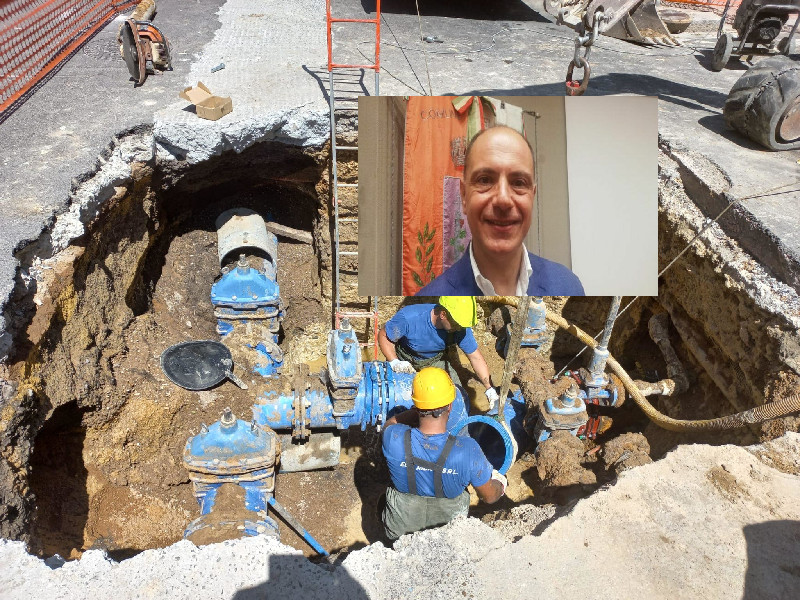 Selargius, addio alle reti colabrodo: finiti i lavori per le nuove tubature dell’acqua in pieno centro