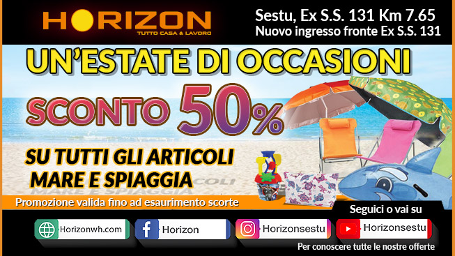 Da Horizon è tempo di saldi!