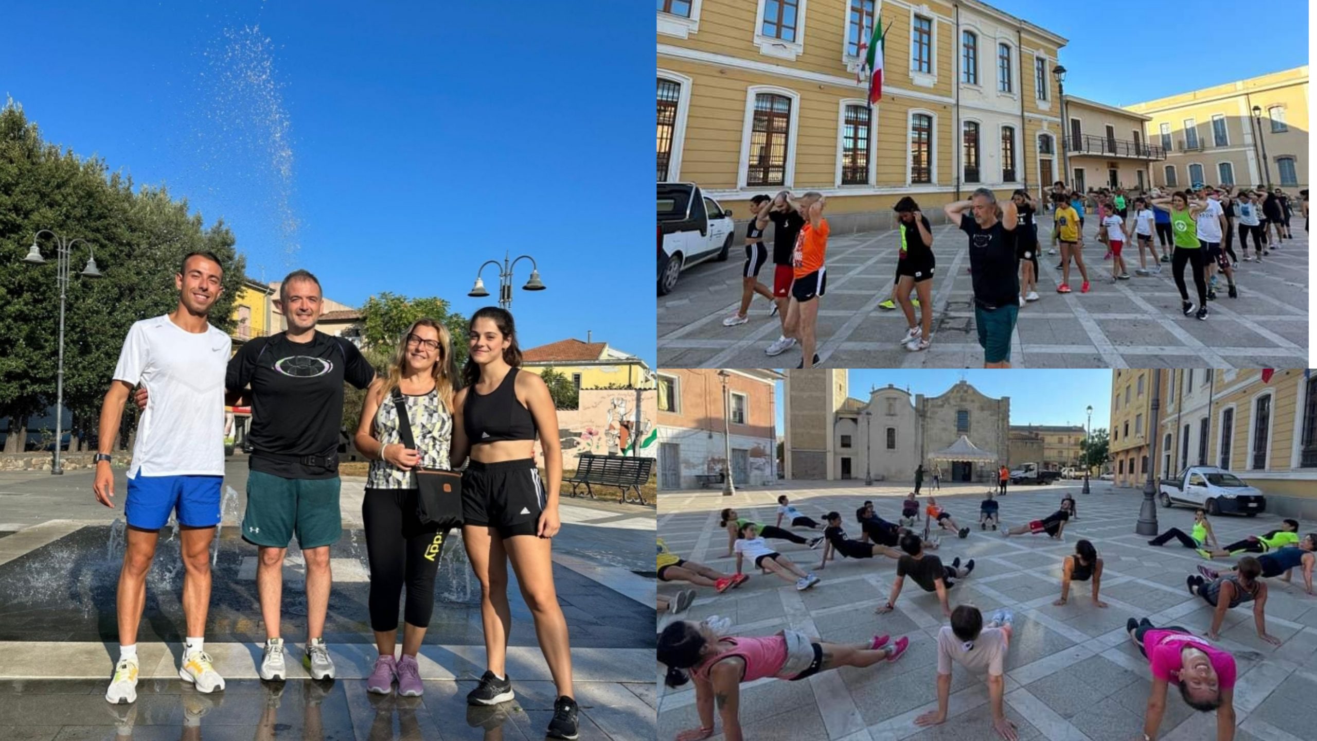 San Gavino Monreale, ginnastica e attività fisica per le piazze e le vie