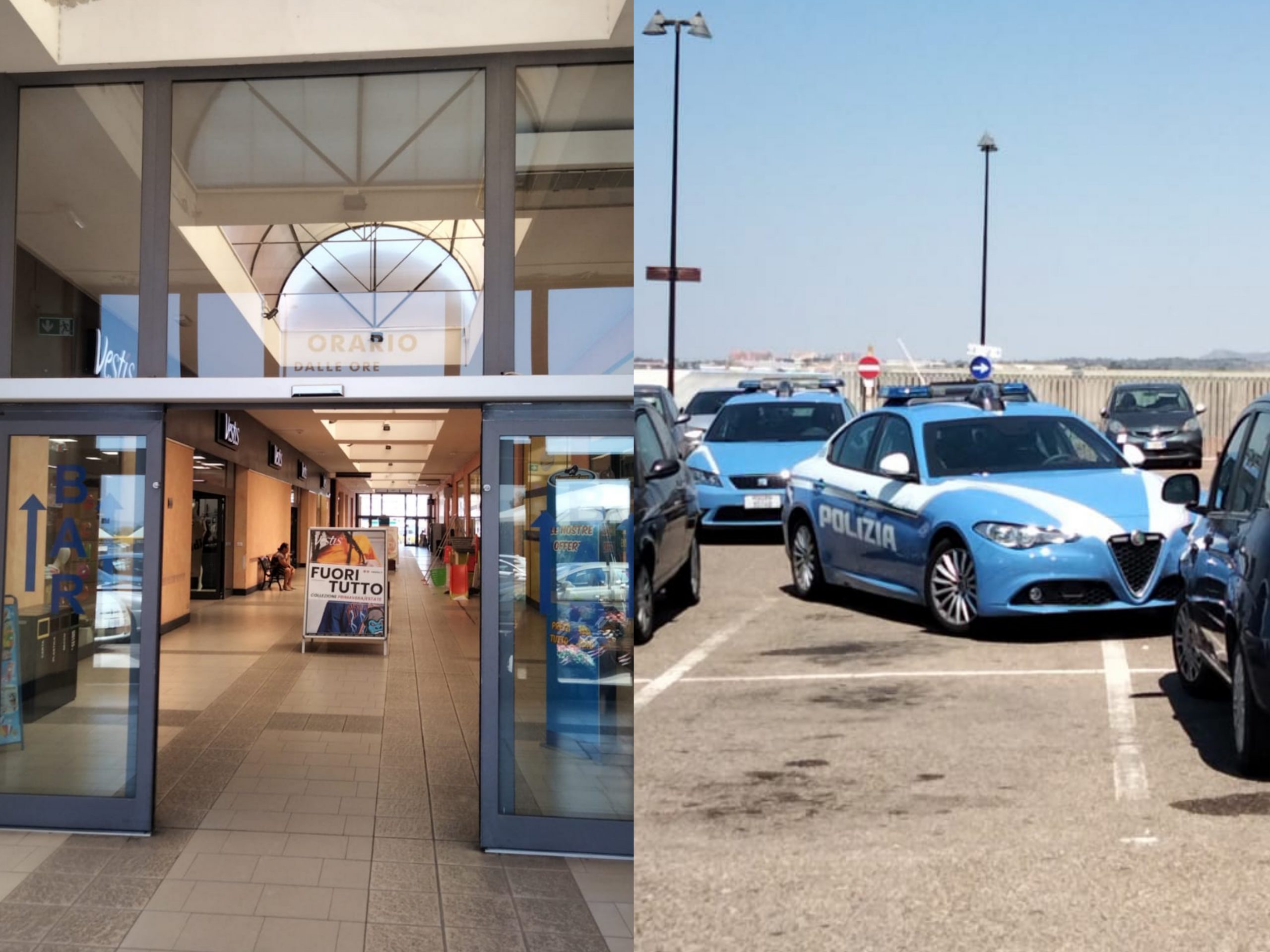 Cagliari, rubano magliette e gonne da Vestis: coppia di ladre seriali nei guai