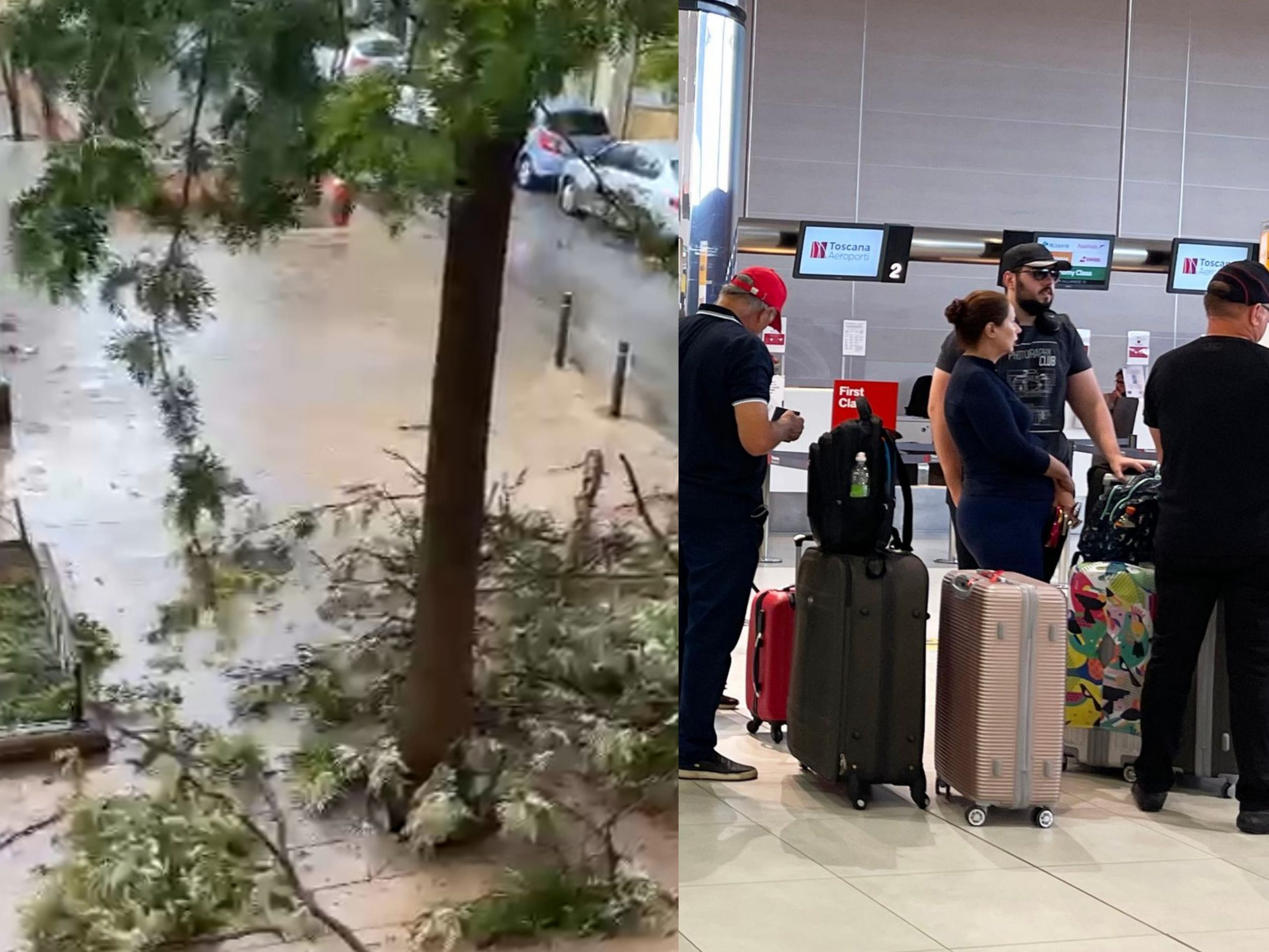 Tempesta su Palma di Maiorca: “Siamo riusciti a tornare a Cagliari dopo due giorni di inferno”