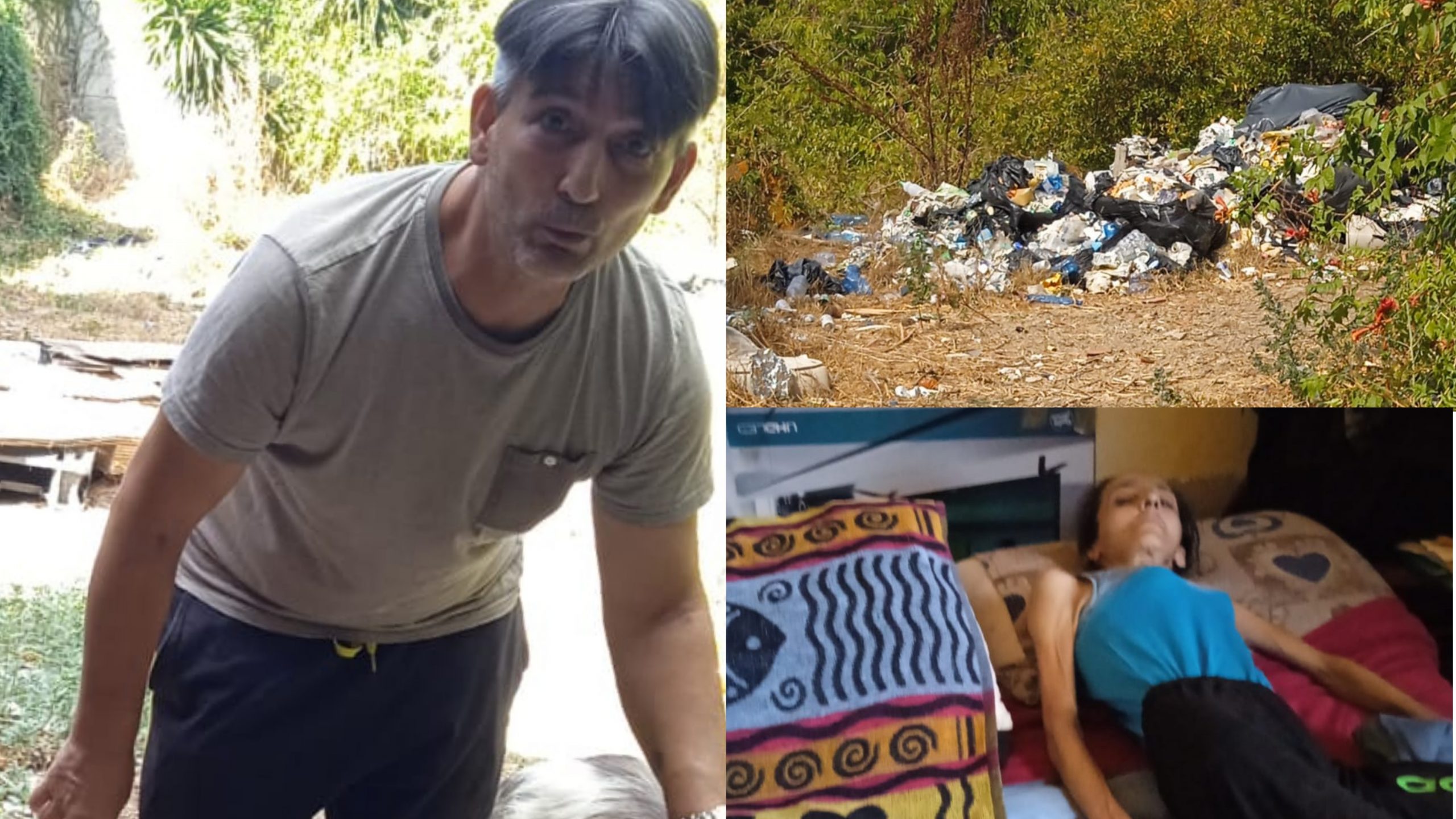 Siliqua, abitano da anni in un rudere in mezzo ai ratti e all’immondizia