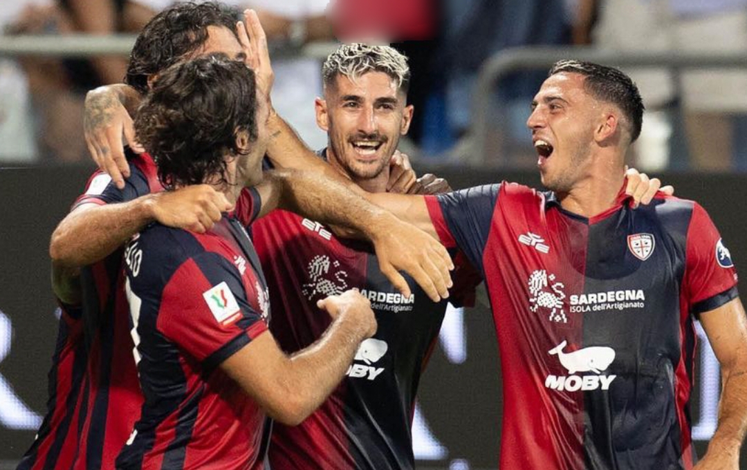 Cagliari tutto cuore e grinta nel finale thrilling: eurogol di Di Pardo elimina il Palermo