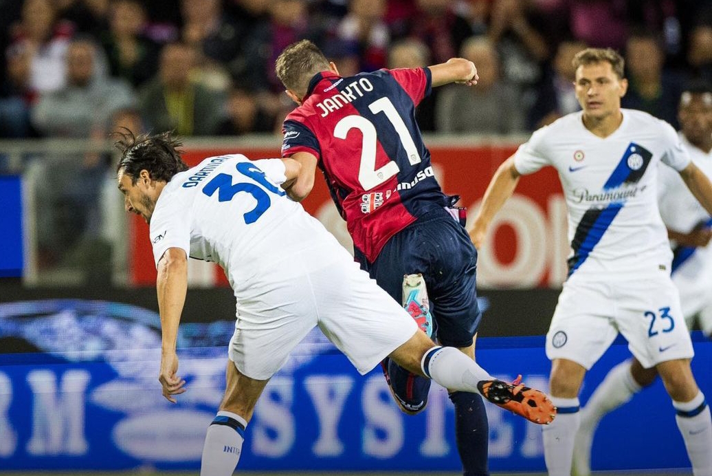 Un Cagliari a due facce, 0-2 contro l’Inter: benvenuti in serie A