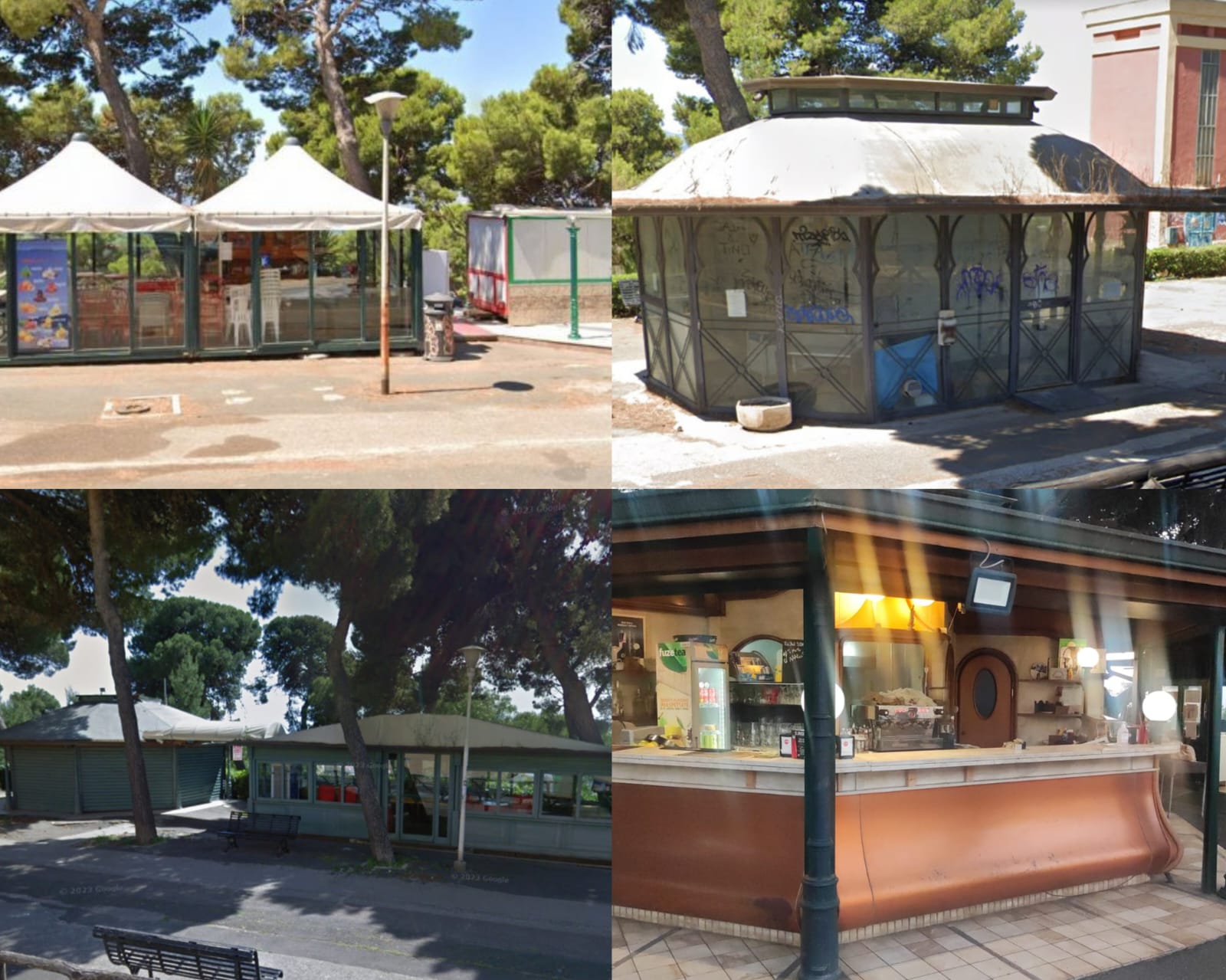 Cagliari, canoni non pagati e suolo pubblico scaduto: ruspe in arrivo per 4 chioschi di viale Buoncammino