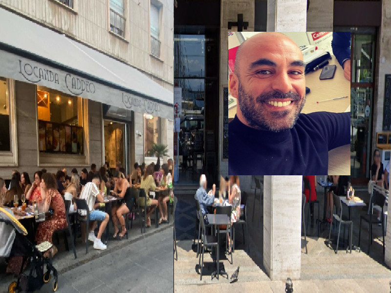 “Multa per i tavolini nel Corso a Cagliari pagata, ho sbagliato: per colpa dei lavori in via Roma dovrò ridurre il personale”