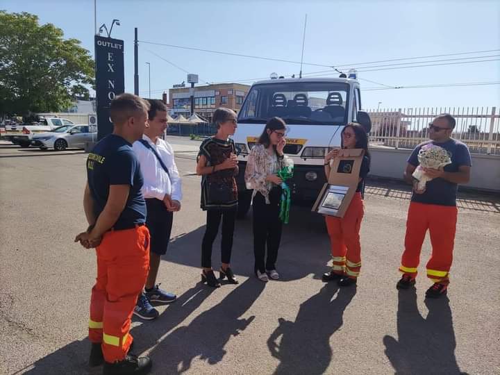 Un nuovo mezzo antincendio boschivo per i NOS di Quartu Sant’Elena