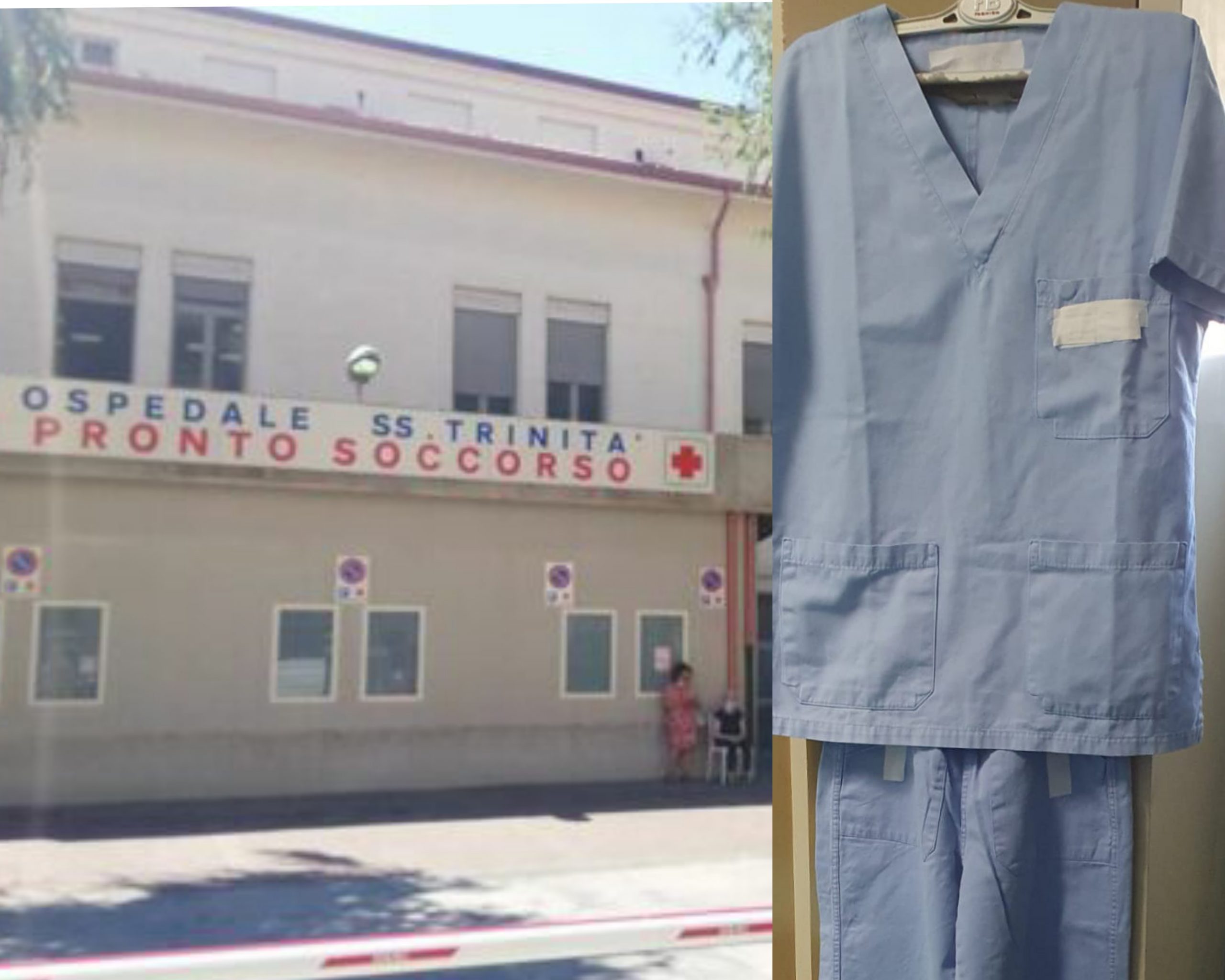 Cagliari, proteste al Ss. Trinità: “Costretti a lavorare con divise sporche e delle taglie sbagliate”