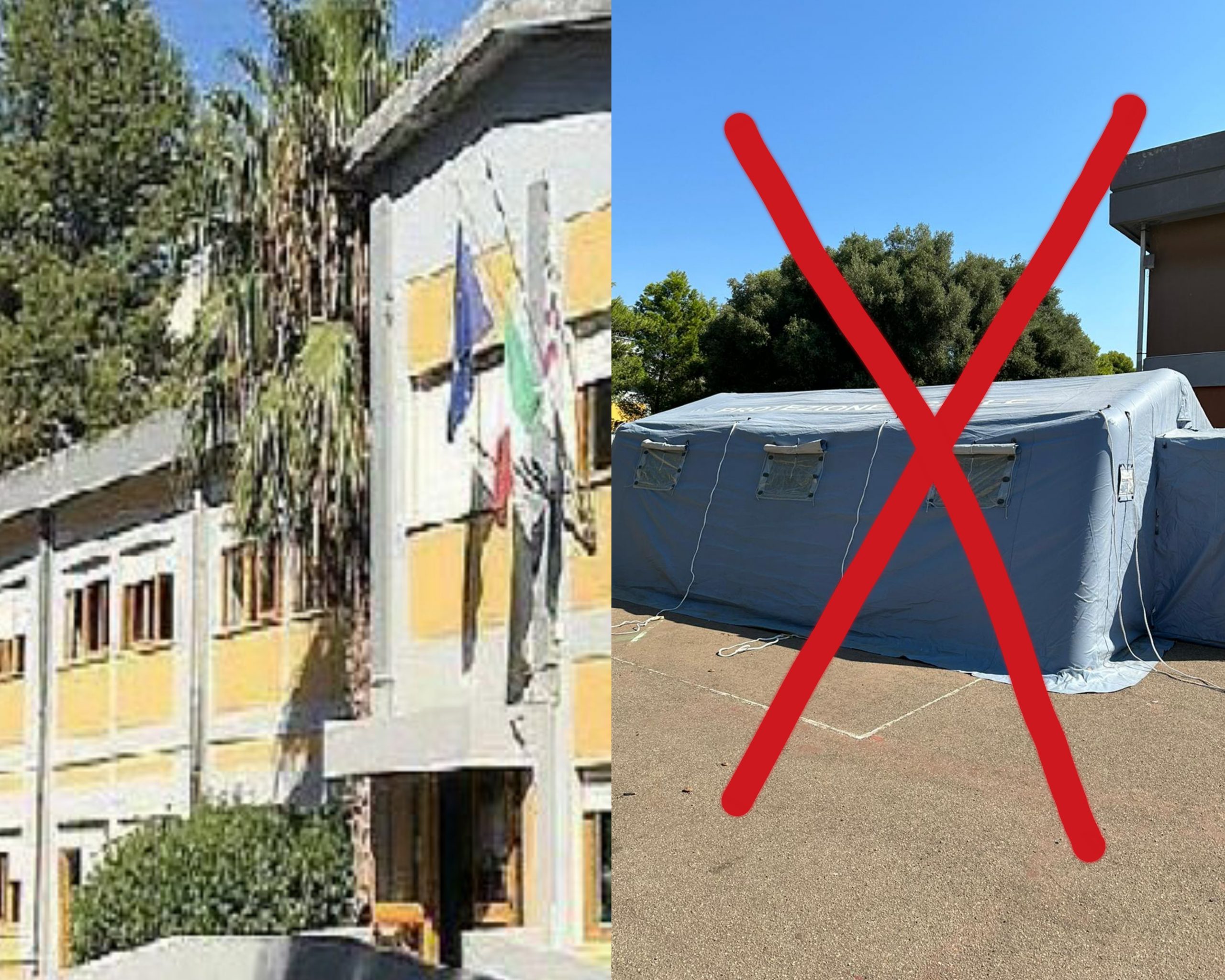 Cagliari, clamoroso stop alle tende in via Stoccolma: lunedì tutti i bambini a casa