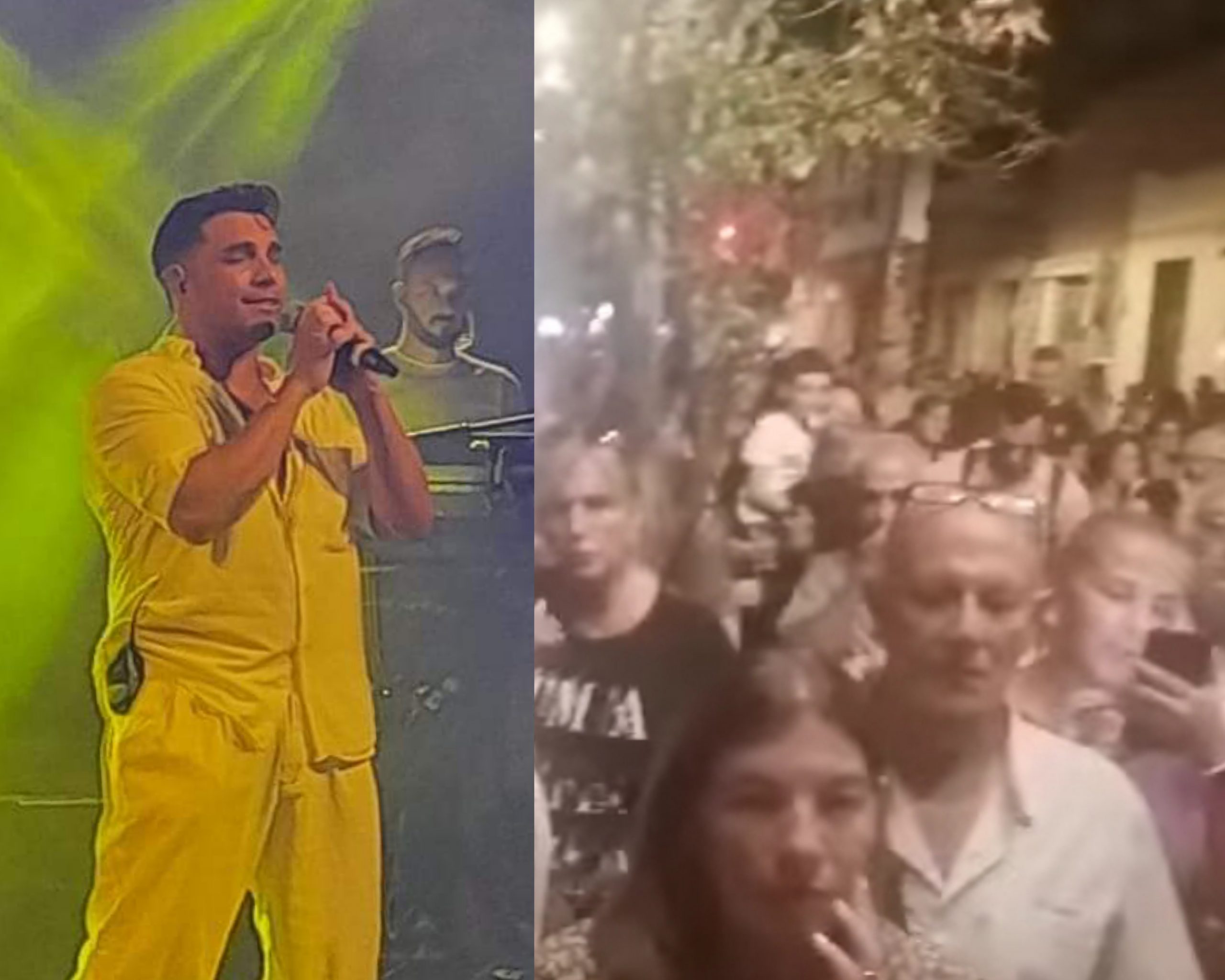 Marco Carta infiamma Quartu per due ore, pienone in piazza tra cori e selfie (VIDEO)