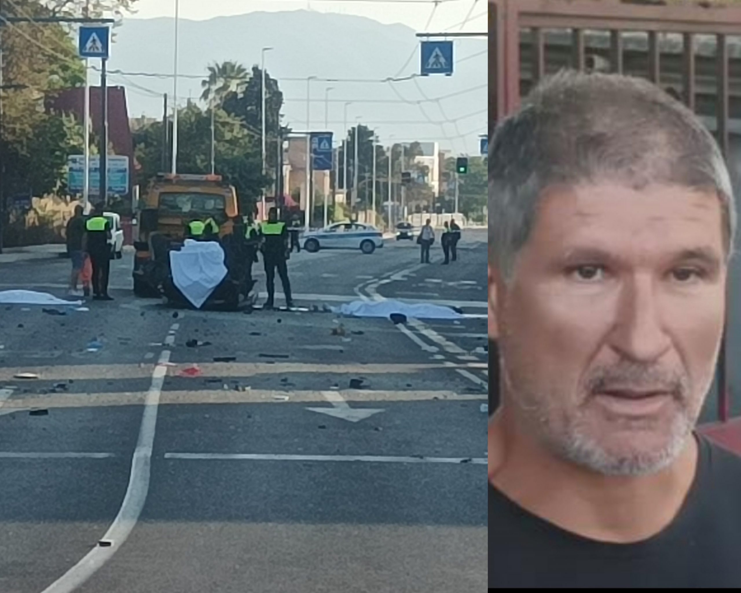 “Due botti paurosi, poi i corpi immobili in viale Marconi: l’auto ha sbattuto contro il mio muretto”