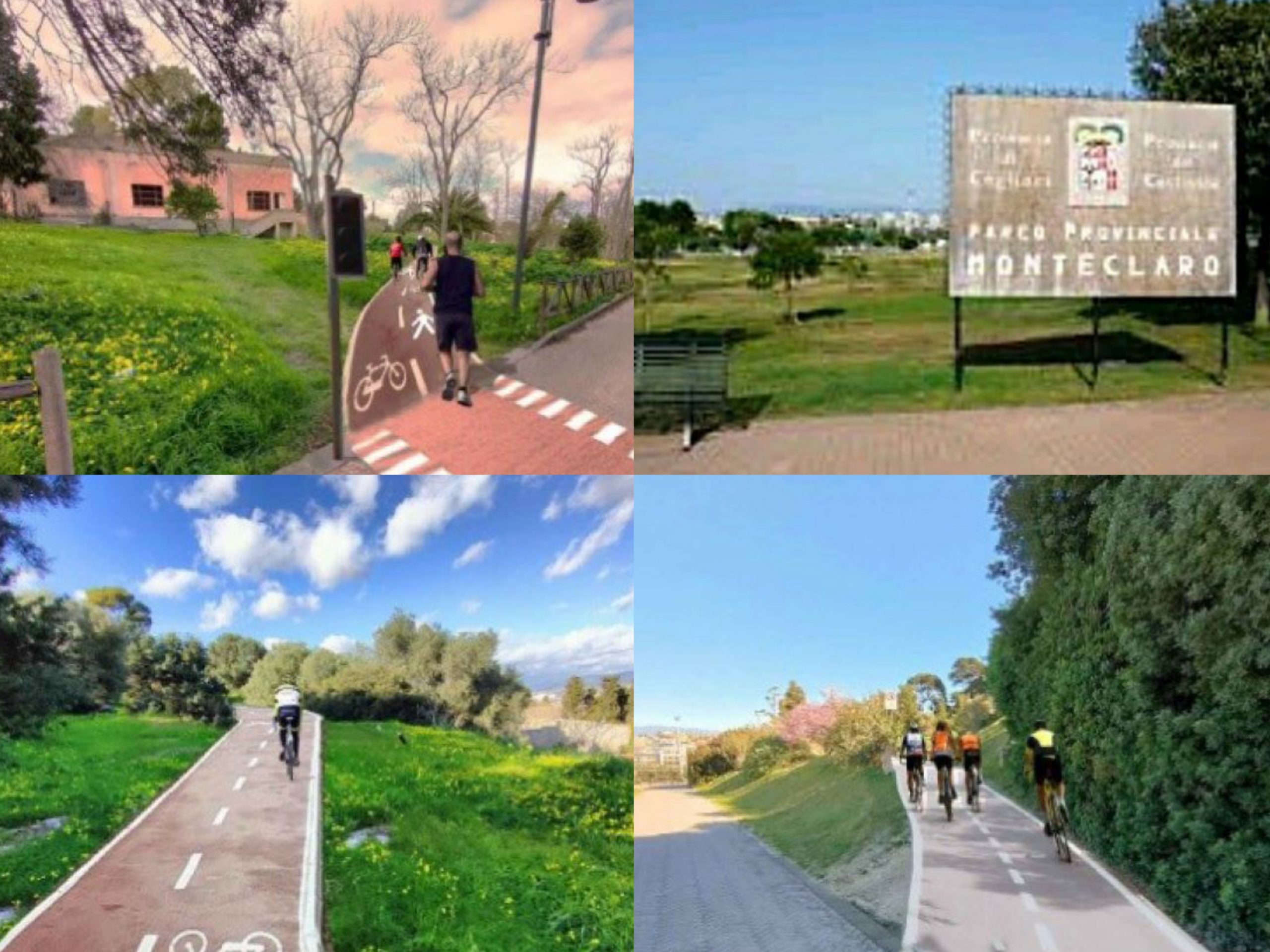 Cagliari, sì alla mega pista ciclabile dentro Monte Claro: “In bici da via Romagna a via Cadello”
