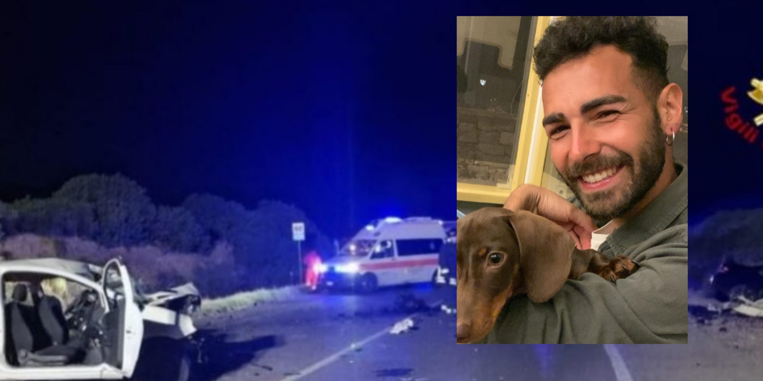 Adriano e Nicola, il Sulcis piange le due vittime del terribile incidente di Carbonia