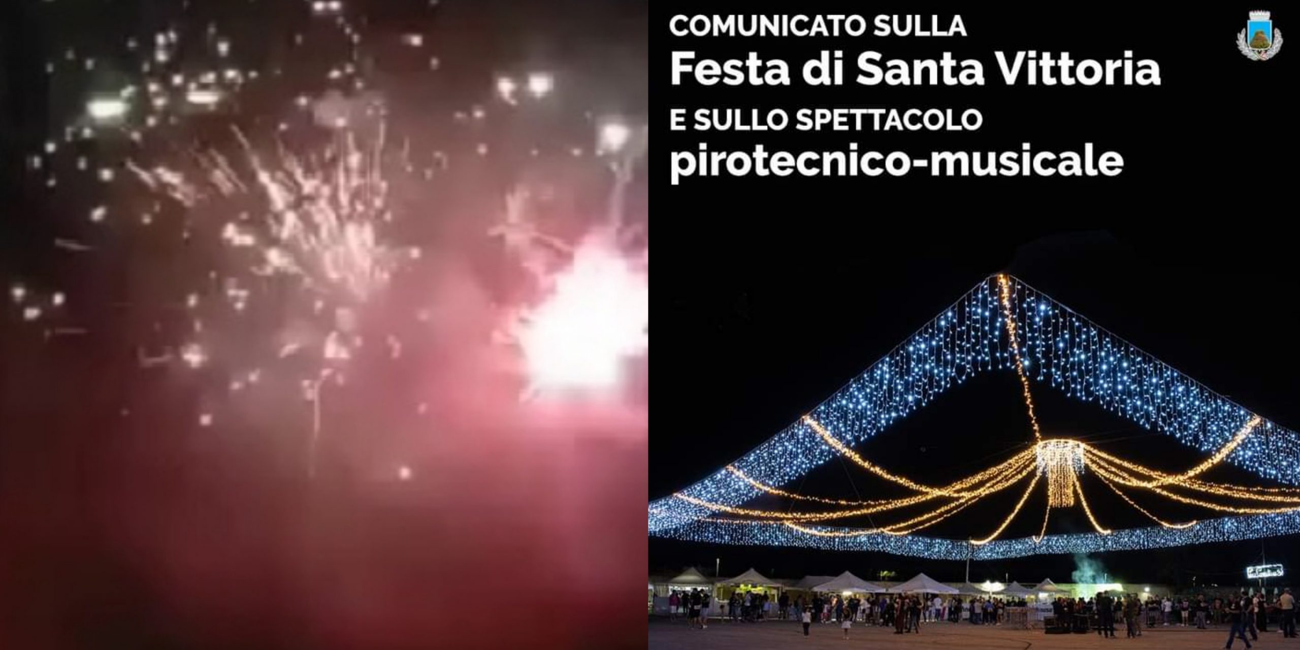 Sarroch, fuochi d’artificio per Santa Vittoria troppo rumorosi: insulti agli organizzatori