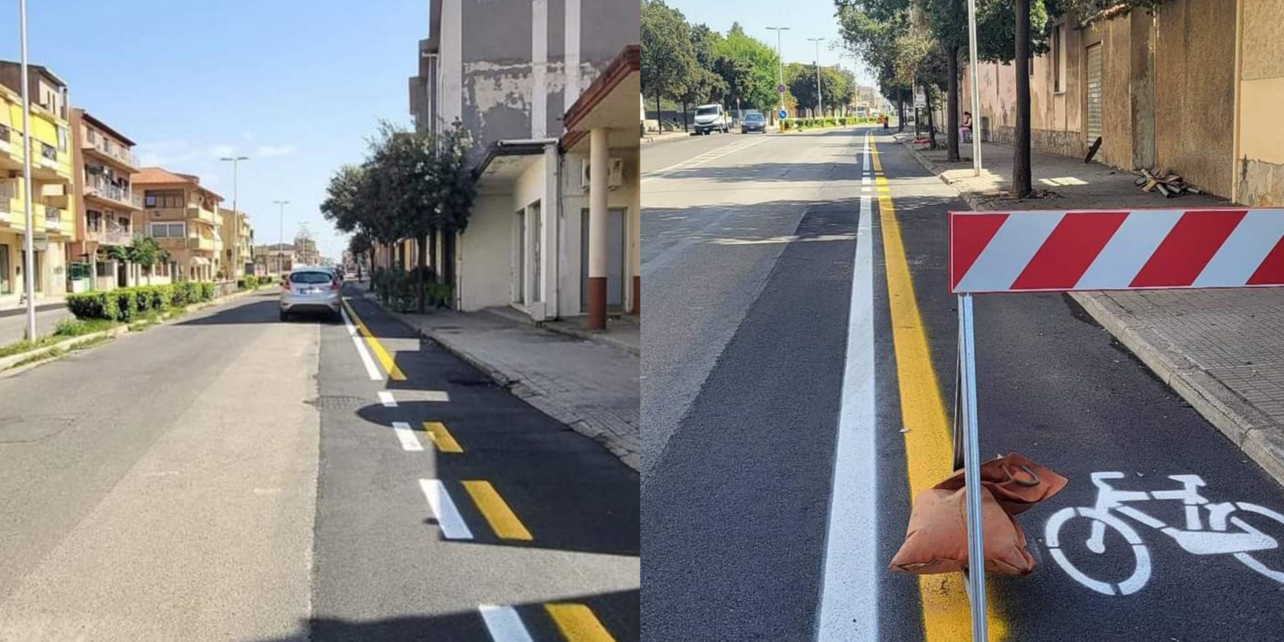 Svolta sulla mobilità ad Assemini: via ai lavori per la nuova pista ciclabile in corso America