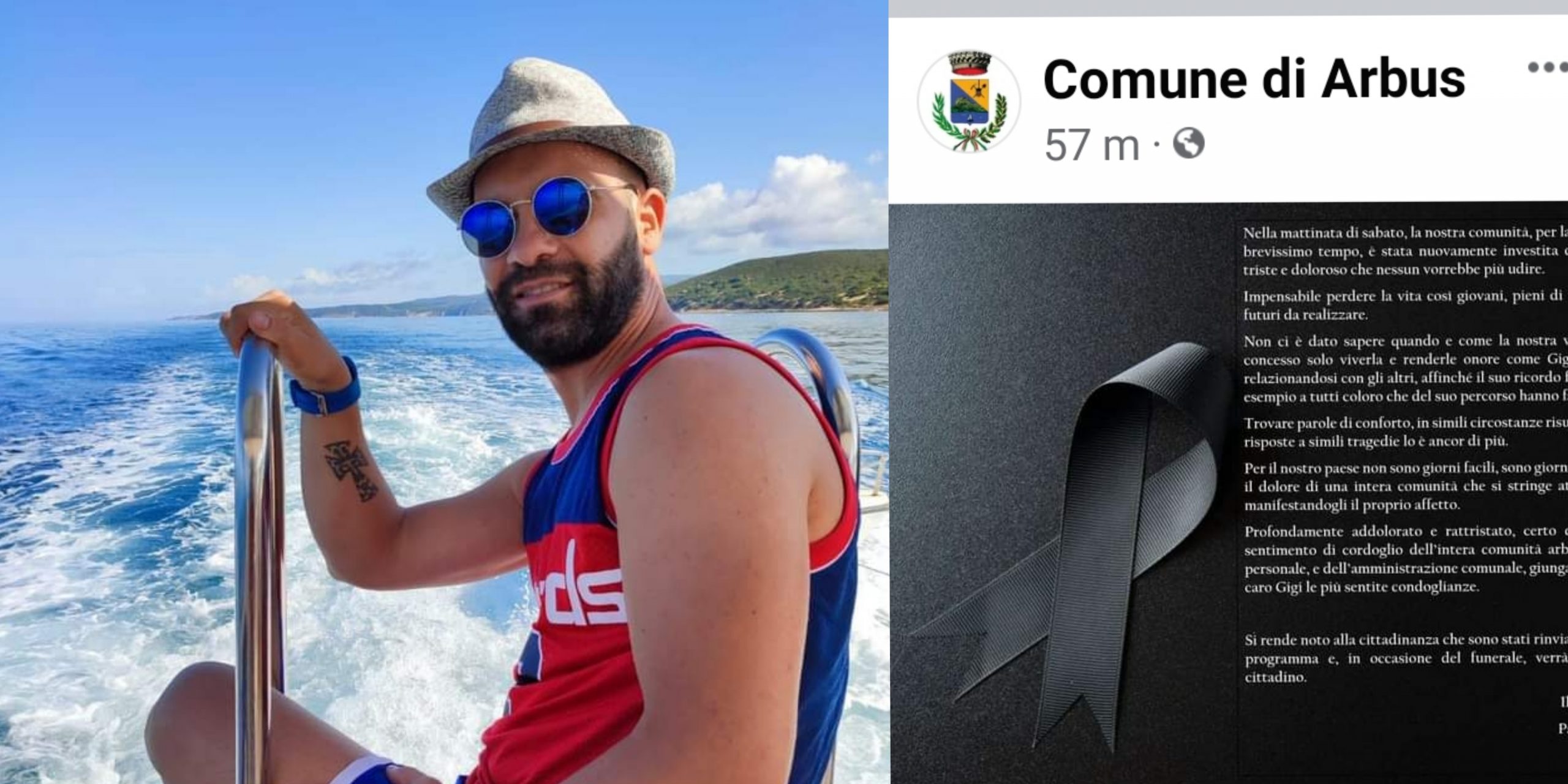 Arbus, proclamato il lutto cittadino per l’ultimo saluto a Luigi Surano