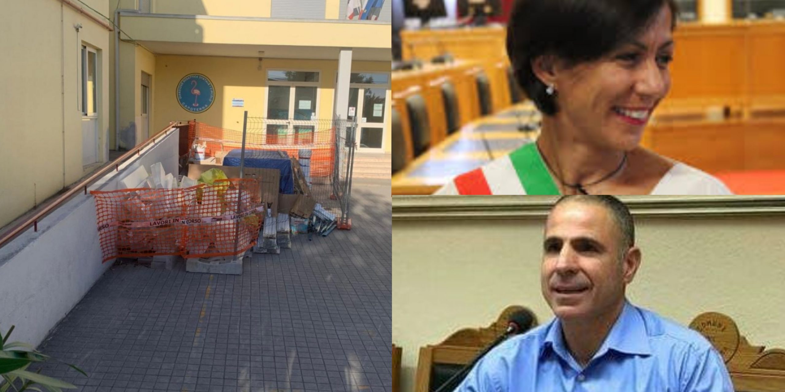 Capoterra, un cantiere aperto all’interno della scuola di via Lamarmora