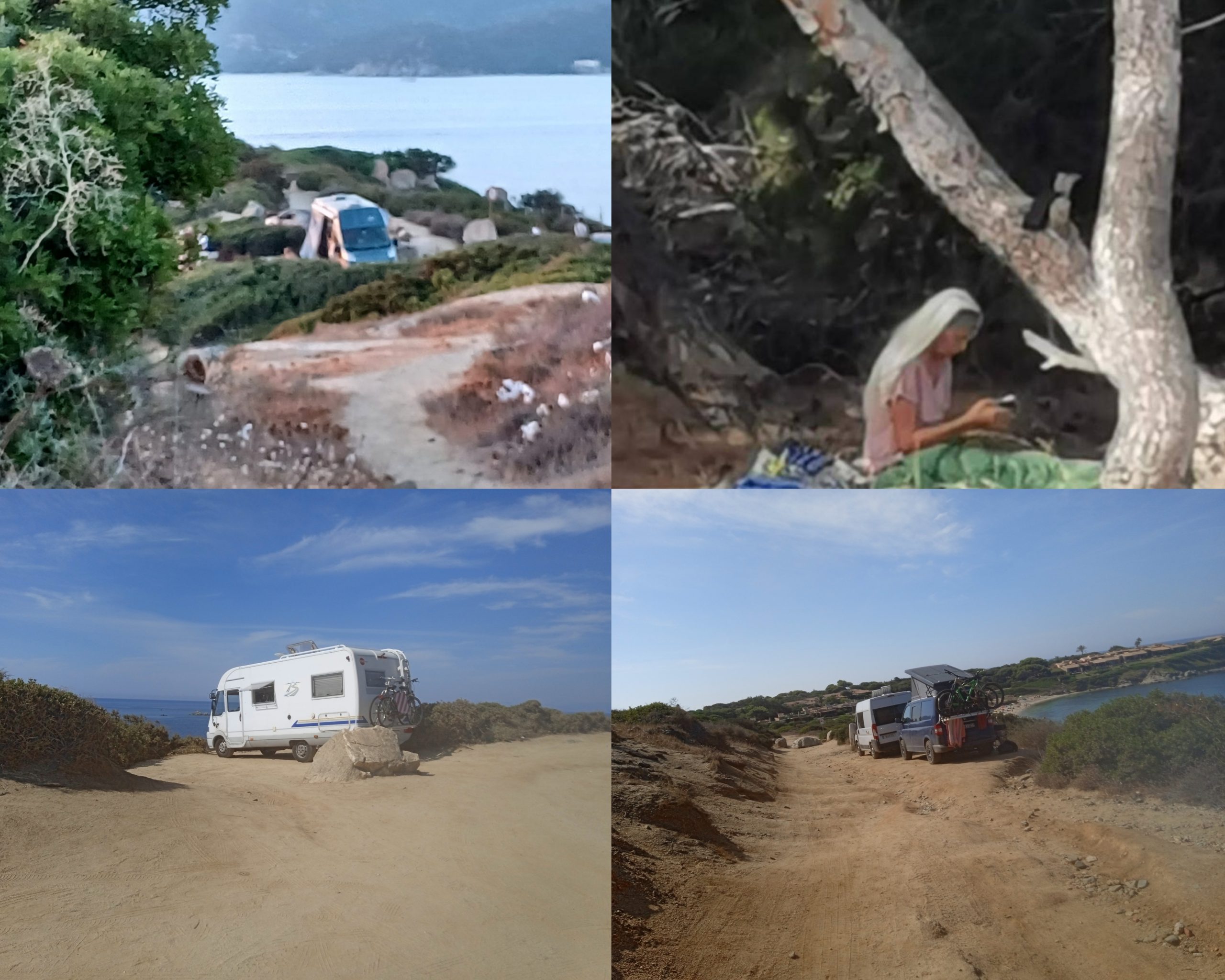 Villasimius, auto e camper in cima alla scogliera della fortezza vecchia: “Follia, è un’area super tutelata”