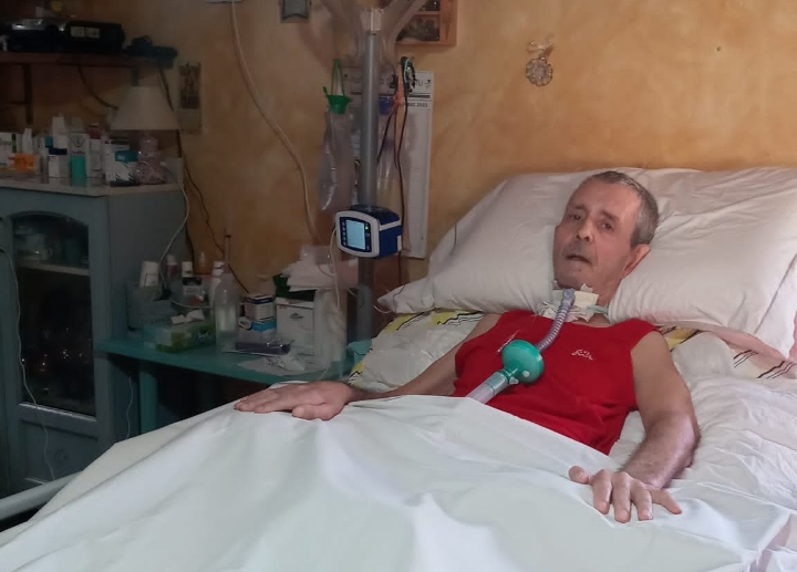 Quartu, l’appello di Patrizia: “Un sollevatore e un gruppo di continuità per mio marito malato di Sla”