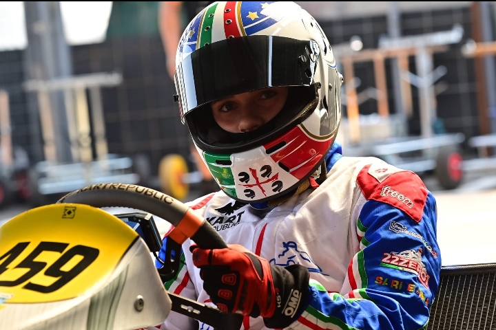 Guspini, Julian Leo in Franciacorta al Campionato del Mondo Fia Karting
