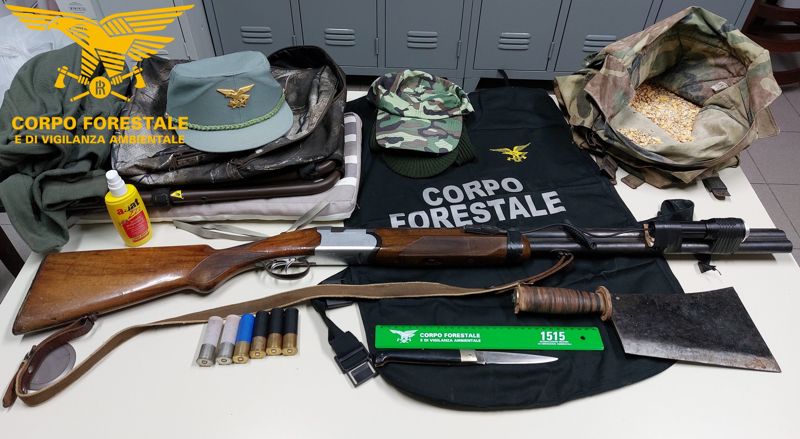 Aveva in auto il kit completo per la caccia al cinghiale: fermato a Carbonia col fucile