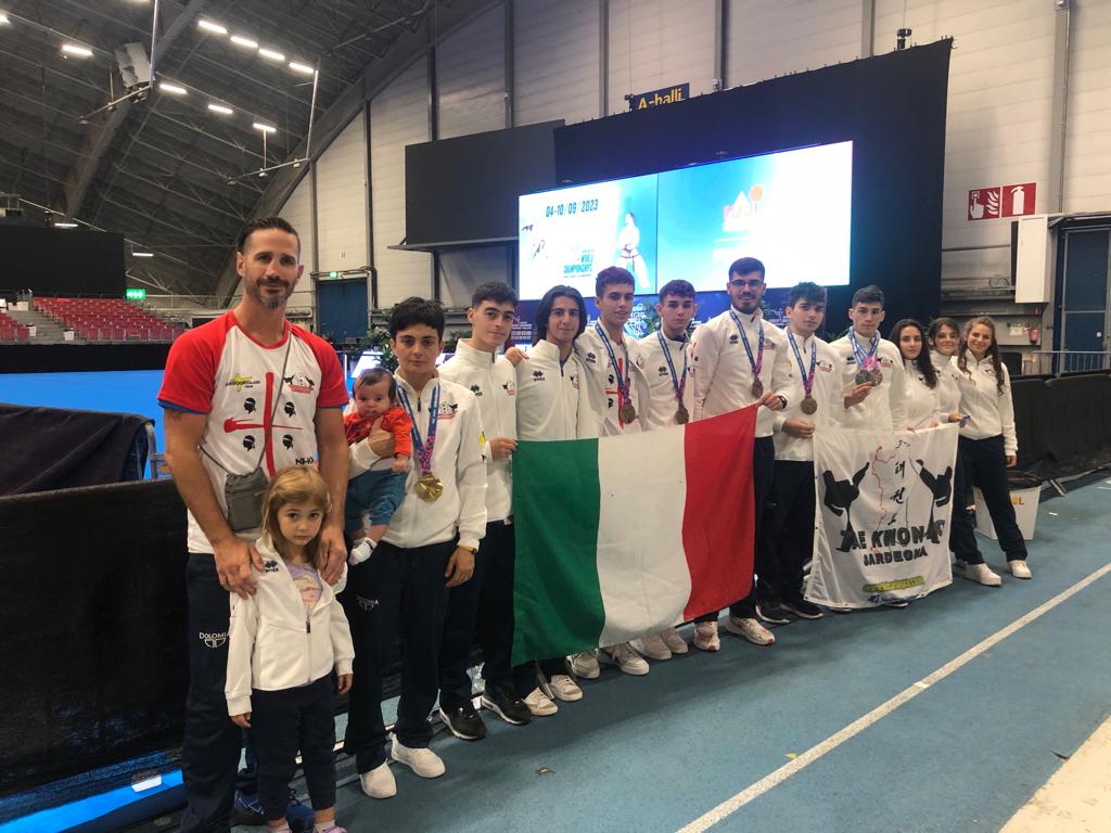Mondiale di Taekwon-Do in Finlandia: l’Italia chiude con 4 ori, 2 argenti e 7 bronzi