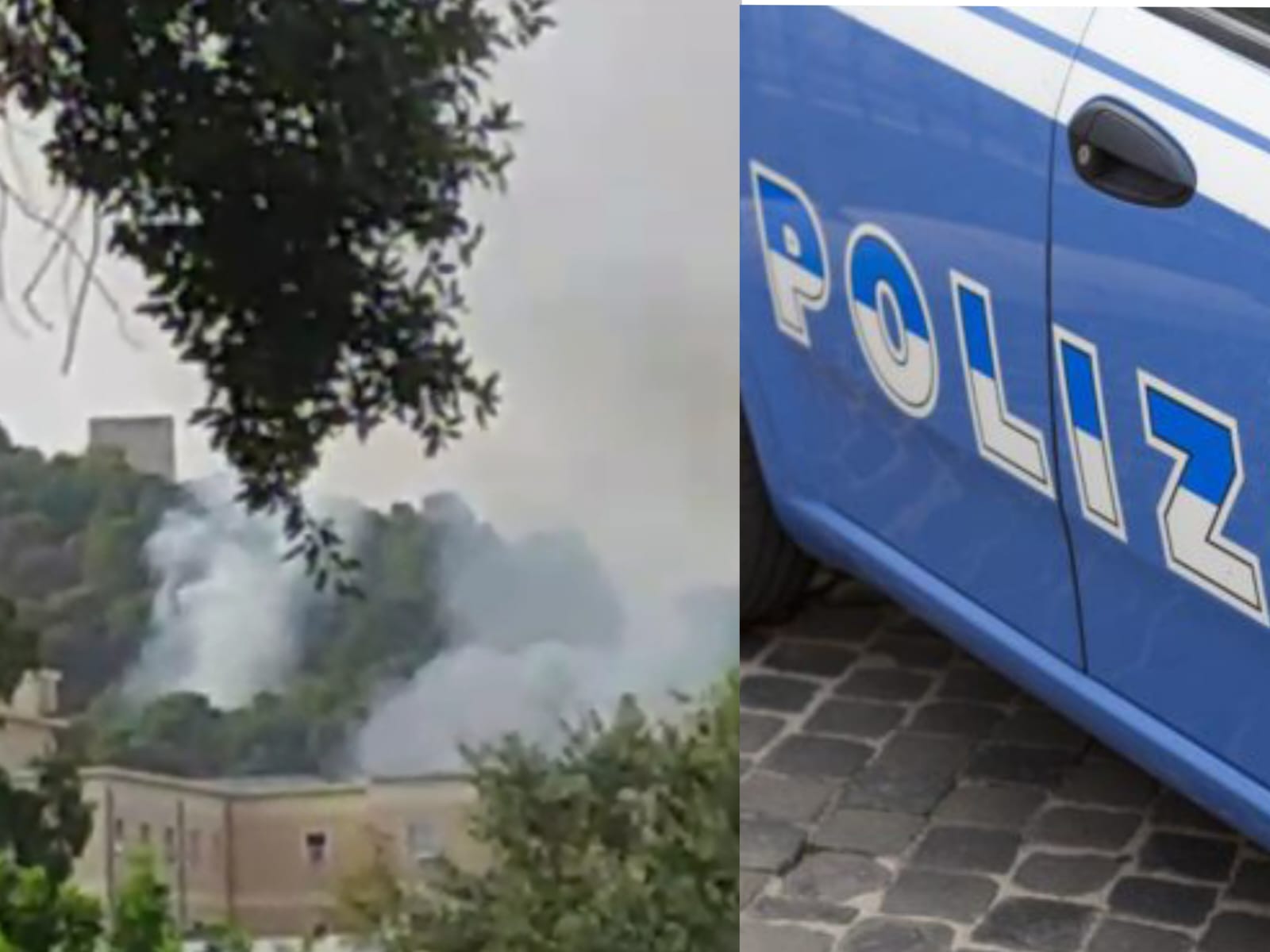Cagliari, beccato mentre appicca il fuoco a San Michele: incendiario pestato e preso a pugni