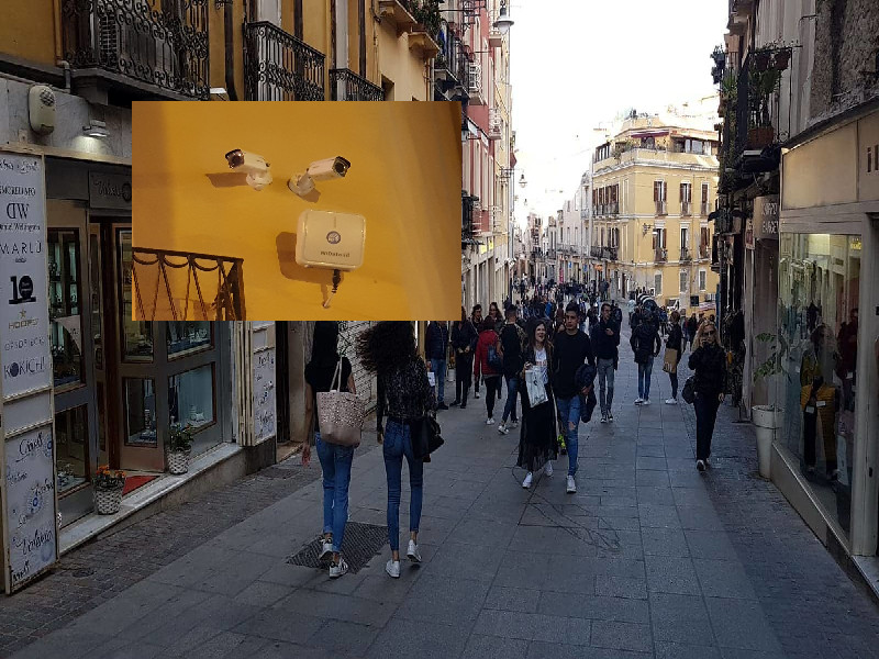 Cagliari, svolta sicurezza in centro: ecco le telecamere per beccare ladri e furbetti dei rifiuti