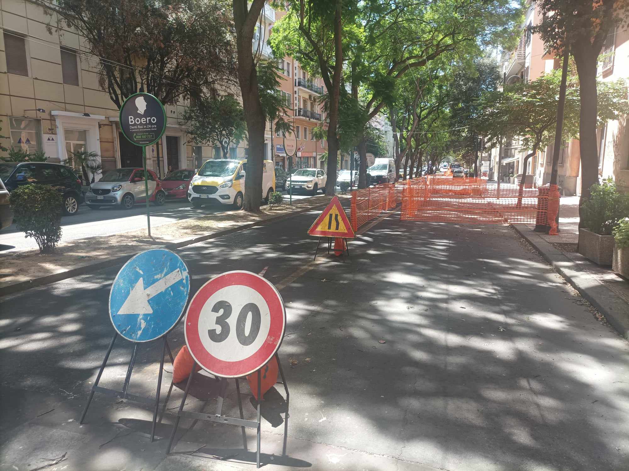 Cagliari, nuove chiusure nella via Dante ingolfata dai lavori: “Parrucchieri o ristoratori cinesi interessati a fare business”