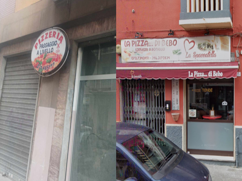Cagliari, crisi senza fine: addio al Passaggio a livello e serrande abbassate da La pizza di Bebo