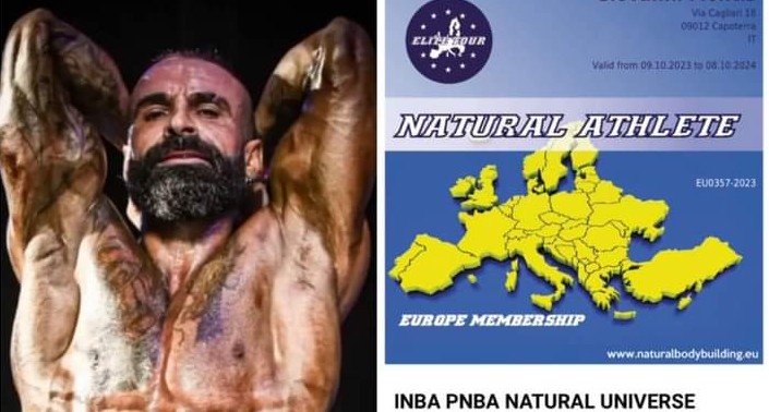 Capoterra con Giovanni Montis sul palco di mister Universo