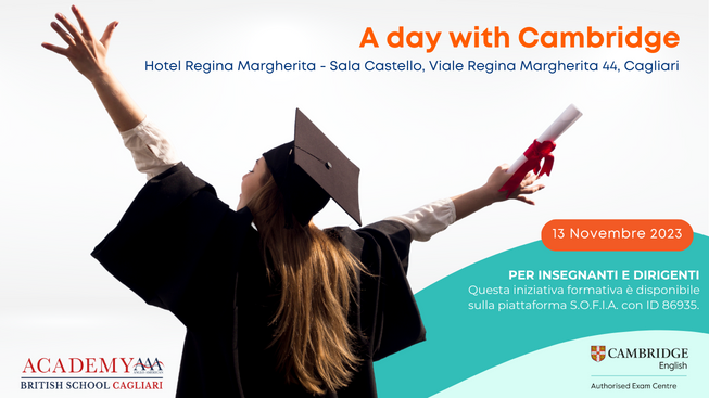 Un’Imperdibile Giornata Formativa a Cagliari con Cambridge University Press &Assessment
