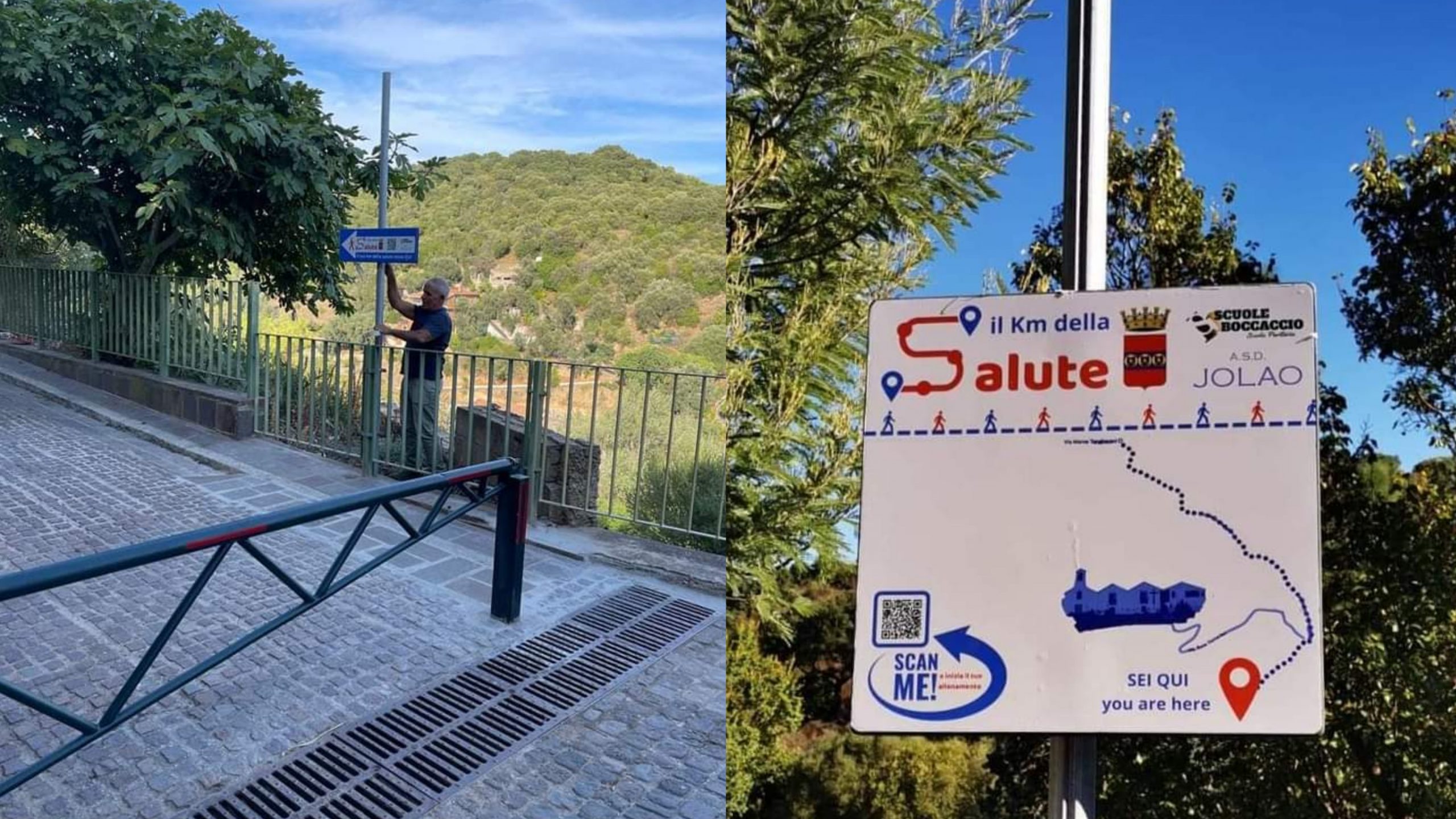 Iglesias, inaugurato il “Km della salute”: un percorso  pedonale adatto all’attività fisica